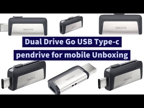 Unboxing Sandisk 128 GB type-c pendrive|2020|
