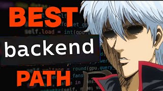 The best way to learn Back-End developement.