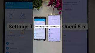 Settings TouchWiz Vs Oneui 8.5 #shorts #youtubeshorts #samsung