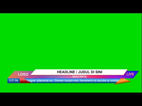 LOWER THIRD GREEN SCREEN 11