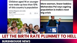 Let the Birth Rate Plummet to Hell: Japan and India Demographics