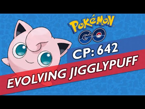 EVOLVING JIGGLYPUFF INTO WIGGLYTUFF ★ CP: 642 ★ POKEMON GO