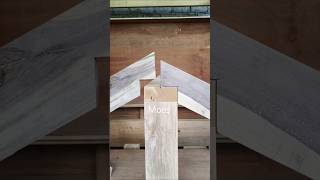 An easy way to measure wood corner joints with precise results. #woodworking