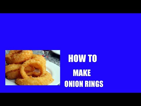 HOW TO MAKE ONION RINGS || TECHY FUN ||
