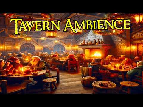 Fantasy Medival Tavern Ambience | 8 Hours