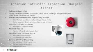 Physical Intrusion Detection (CISSP Free by Skillset.com)