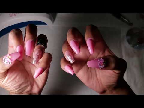 Part 2: V-Day Inspired Gel Polish -Beetles Pink & Glitter Gel Polish
