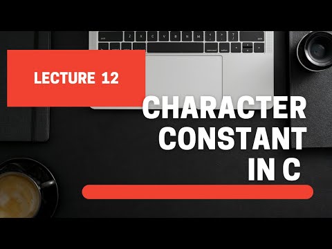 character constant in c | backslash character| single character constant | string character constant