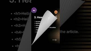 9 HTML Tags Essential for Boosting SEO 🚀 | #viralvideo #html #css #techtips #newtrend #frontend