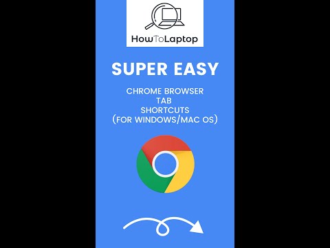 Quick Chrome Internet Browser Shortcuts for Windows and Mac! #shorts