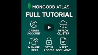 MongoDB Atlas Full Setup Tutorial (2025) | Create Account, Deploy Cluster, Insert Data & More!