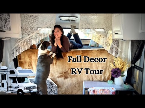 Fall Decor RV TOUR + Quick Hacks to Be Drive-Ready in Minutes