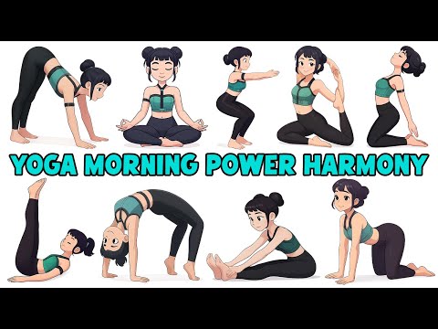 Start Your Day Strong | A Kids Morning Yoga Routine | Yoga For Power & Harmony | Rainbow Yoga