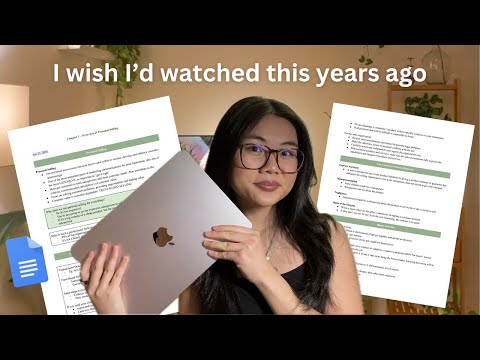 How I Take Notes in University as a 4.0 Student (Aesthetic + Effective) 📄💖