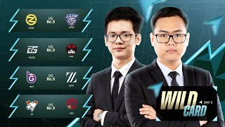[Official Restream] M7 WILD CARD (DAY 3) }Burmese 🇲🇲 LIVE🔴