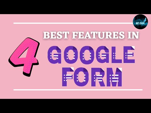 4 BEST FEATURES IN GOOGLE FORMS l GOOGLE FORMS TIPS & HACKS l SURVEY FORM TIPS l GOOGLE APPS TIPS