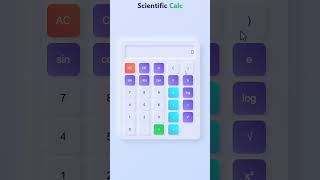 Smooth Neomorphism Calculator 🔥 Using HTML CSS |#htmlcss #shorts #uidesign #coding #trend #frontend