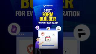 5 Best Online Form Builders for Event Registrations 🎟️ #formbuilder