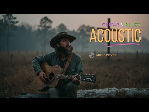 Acoustic Blues Guitar ~ Relaxing Rustic Fingerpicking for Deep Souls