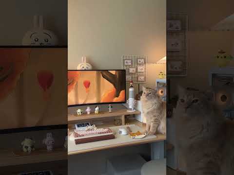 fall desk setup #desksetup #gamingsetup #pcgaming #fall #autumn