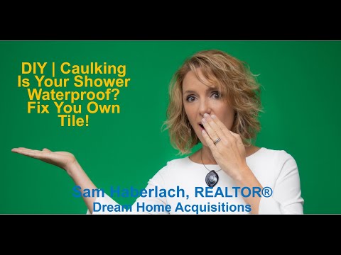 Install silicone caulk. Protect your real estate investment.  You Can Do This! by Sam Haberlach
