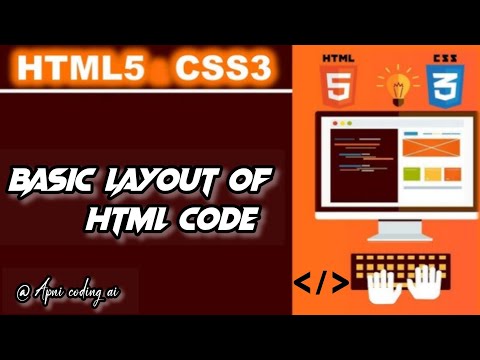 How to create website layout design in simple way 🖥️ for beginners Make your website #coding #html