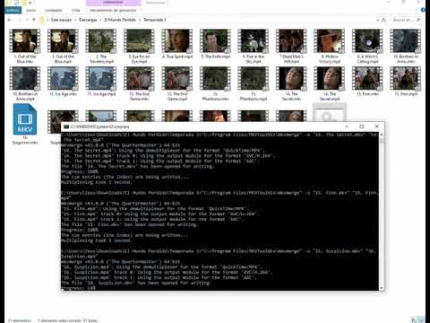 Cómo convertir MP4 a MKV con mkvmerge (script básico)