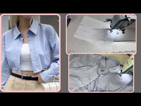 How to Easily Sew a Men's Collar?Techniques and key Tips\Design and Flawless Execution"