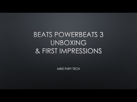 Beats  PowerBeats 3 Wireless  - Unboxing