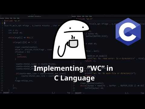 just rebuilding "wc" command in Pure C