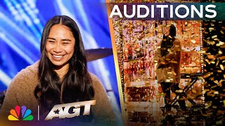 Jessica Sanchez Receives A GOLDEN BUZZER From Sofia Vergara | AGT 2025