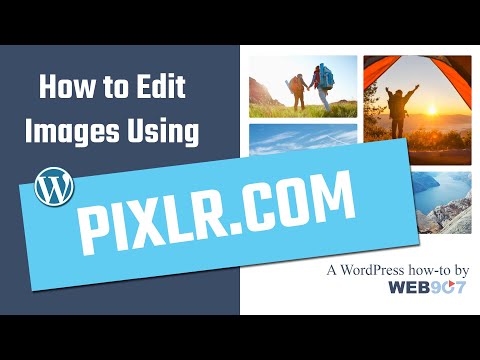 How to Edit Images for your Website [Pixlr.com]