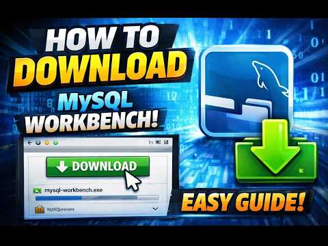 How to download MY SQL  in easy way
