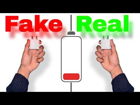 Fake VS Original IPhone charger test !
