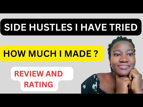 Online Side Hustles I Have Tried To Make Money. Honest Review.