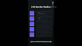 How well do you know CSS border radius? #code #learncss #learnhtmlandcss #learncoding