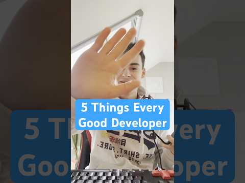 5 Things Every Good Developer: Flutter #developer #flutter #dev