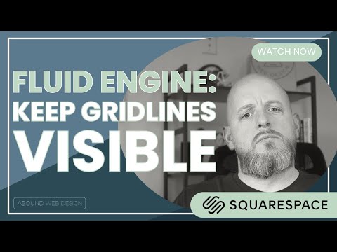 Easy Trick to Keep Grid Lines Visible While Editing in Squarespace
