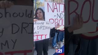 Pueblo High School Students Protest ICE Presence