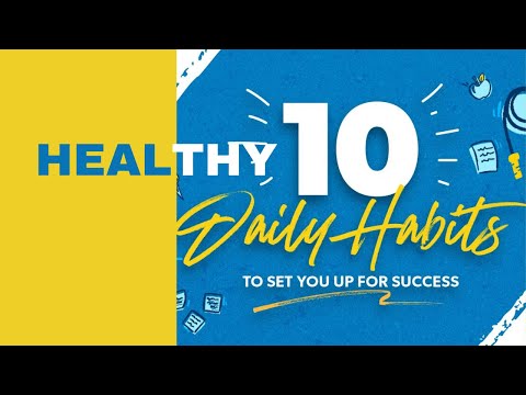 healthy habits: 10 daily habits that can change your life