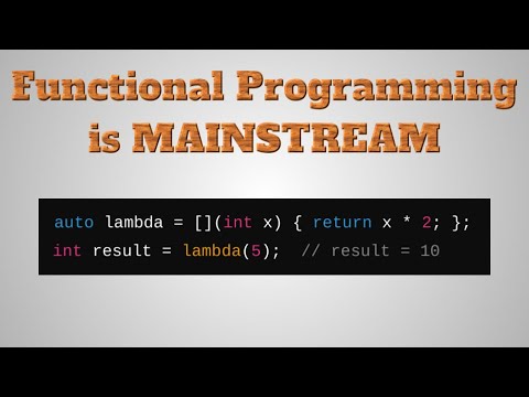 Functional Programming is MAINSTREAM (English talk)