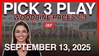 Woodbine Pick 3 Play | September 13, 2025