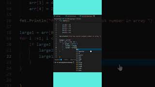 How to find the second largest number in Golang 2025  | CODING GYAN 😍