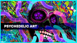 How to make Psychedelic Art or Trippy Art (EXPLAINED)