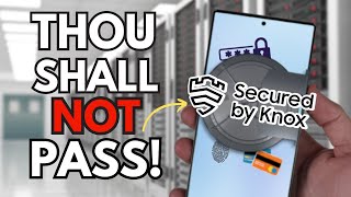 Privacy. That's i̶P̶h̶o̶n̶e̶ SAMSUNG! HOW does Samsung Knox work?