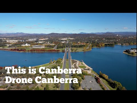 This is Canberra | Drone Aerial View of Canberra - Australian Capital Territory