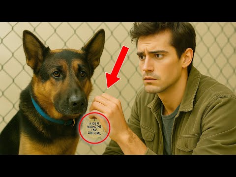 Every Family Rejected This Dog - Until One Man Read The Tag On His Collar