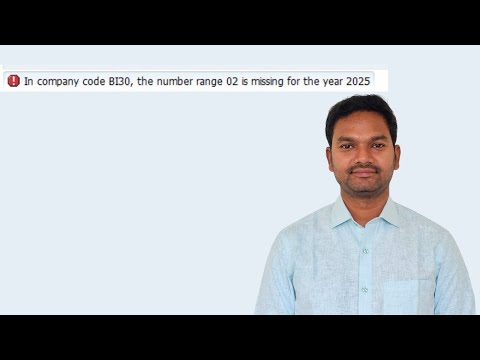 Fix SAP F5150 Error | Number Range Missing in FBN1 | SAP Document Posting Issue