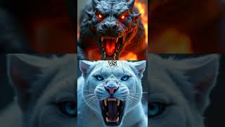 This battle will leave you speechless. Who do you think wins? Comment below! #epicshowdown #animals