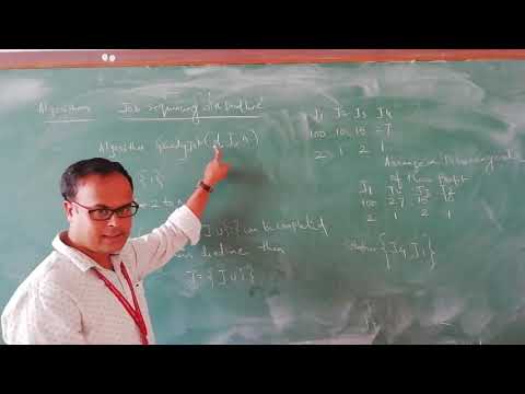 job-sequencing with deadline Algorithm